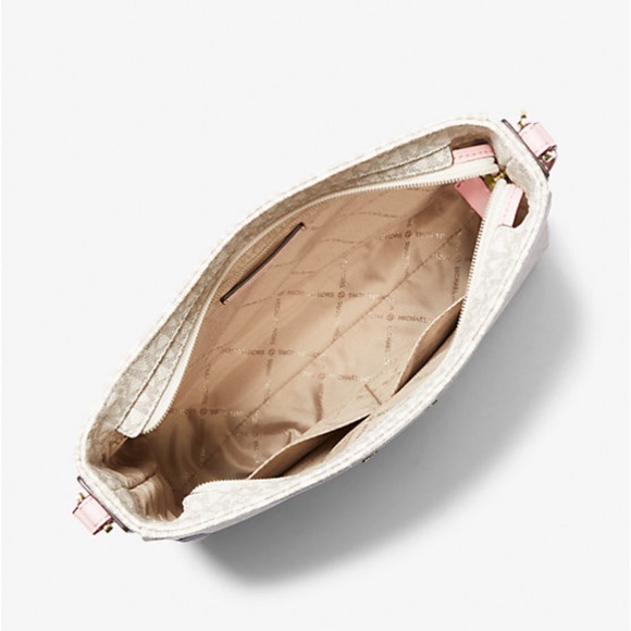 MICHAEL KORS 
Jet Set Travel Large Logo Messenger Bag
COLOR PWD BLSH MLT
NWT - Picture 3 of 16